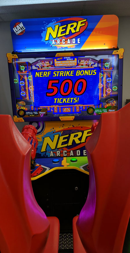 nerf arcade game
