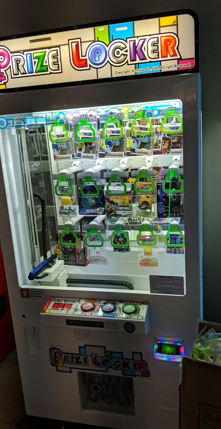 prize locker arcade game