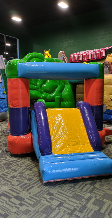 bounce house slide