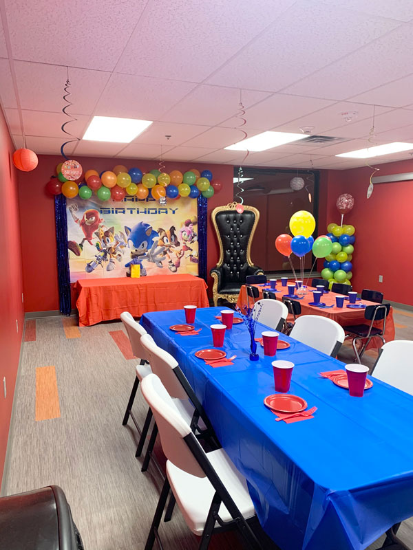 Bouncyland child birthday party package