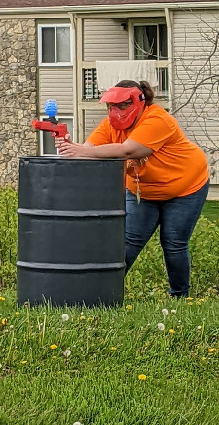 gellyball paintball no stain or sting Bouncyland Family Fun Activity Entertainment Center For Kids & Children in Muncie, Indiana
