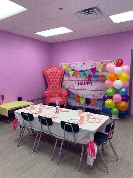 Bouncyland child birthday party package