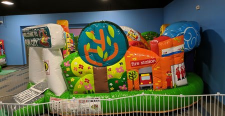 toddler zone inflatable obstacle